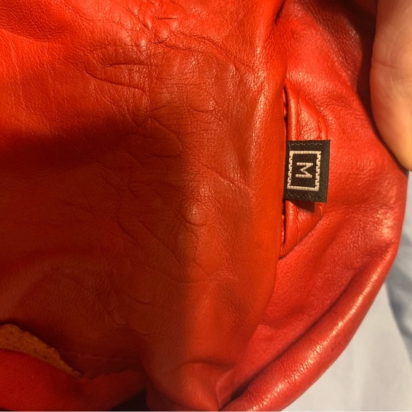 Red Leather Jacket Carrie Hoxton - Picture 7 of 7